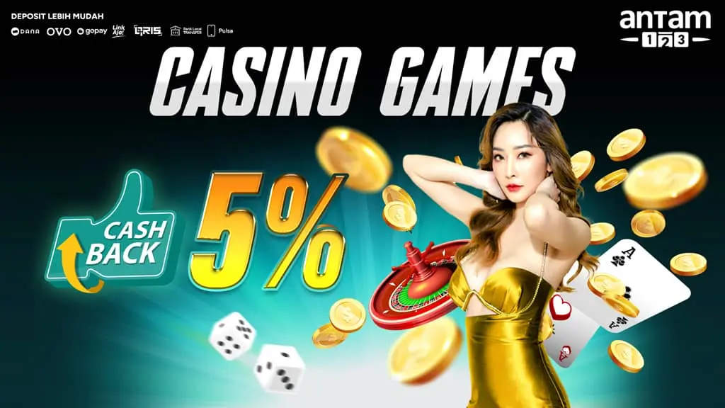 Cashback kasino 5%